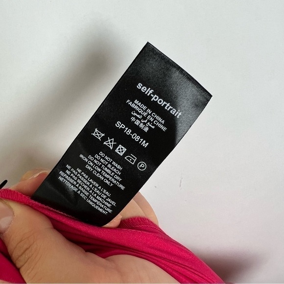 Self-Portrait Pink Maxi Dress - Picture 15 of 16